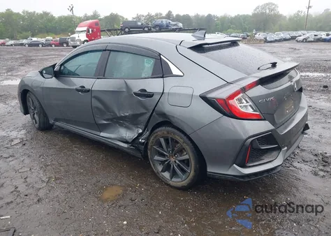 2021 Honda Civic Ex from USA, damaged, VIN SHHFK7H62MU422203